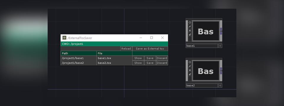 External Tox Saver